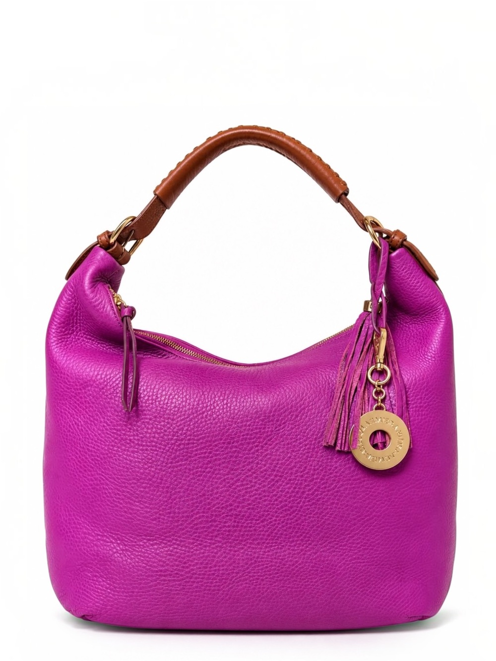 Isaac Mizrahi Leather Hobo Bag